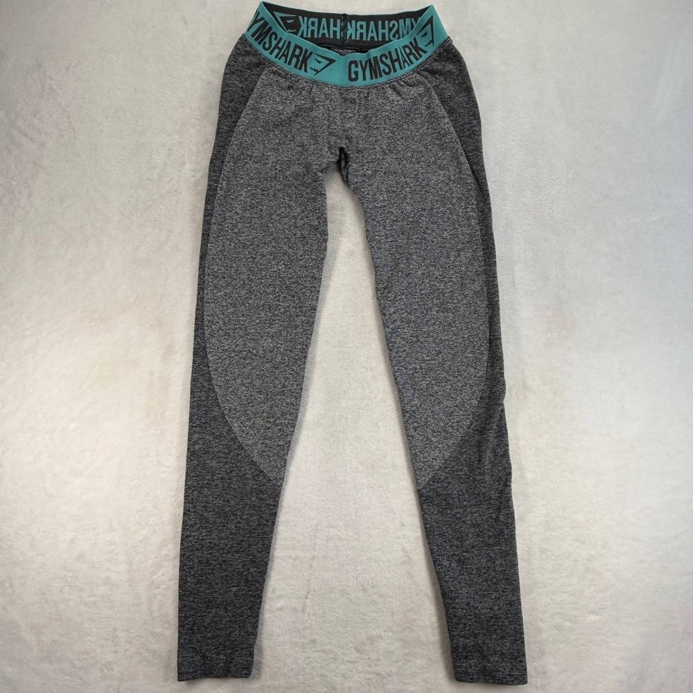 Gymshark Leggings Seamless High Waisted Athletic Workout Gray Size XS
